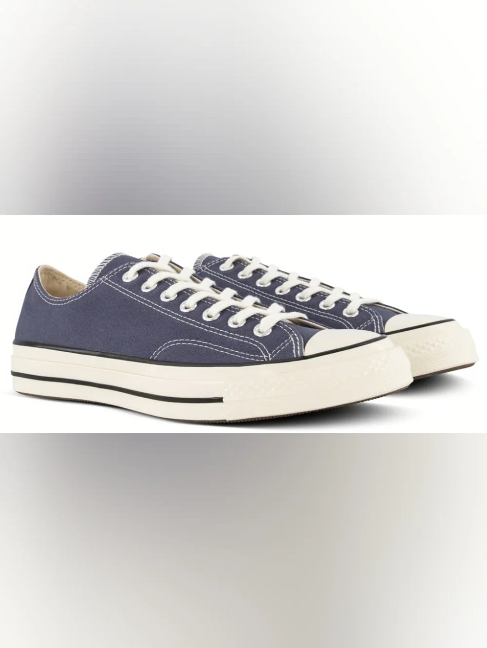 Converse Chuck 70 Low 'Cold Stare' Sneakers Size M13 W15 Like New
